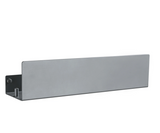 RaumFix Wandregal Schwarz – Badezimmer Regal Aluminium | Duschablage mit Haken | Modern & Platzsparend