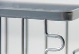 SinkDry Pro Spülschwammhalter aus Aluminium – Schwammhalter mit Saugnapf für Spüle | rostfreier Küchen-Organizer | hygienische Aufbewahrung ohne Bohren