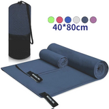 SportFrisch Kompakttuch – Leichtes Reisehandtuch 40 × 80 cm | Schnell Trocknend & Feuchtigkeitsaufnehmend | Mit Beutel für Sport & Outdoor