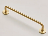 VELORIA Langgriff aus Messing in Goldoptik – Möbelgriff Extra Lang | Minimalistisches Design | Elegante Schranklösung