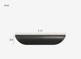CURVONA Muschelgriff Antik Messing – 64 mm Möbelgriff | Vintage Schubladengriff im Landhausstil