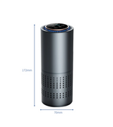 AromaVital Mini-Luftreiniger mit Aromafunktion – H13 HEPA-Filter, UV-Desinfektion & Ionisation für Auto, Büro & Zuhause