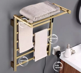 ThermoElegance Elektrischer Handtuchheizkörper mit WLAN – Wandmontierter Edelstahl Handtuchwärmer | Temperaturregelung | Luxus Badezimmer Design