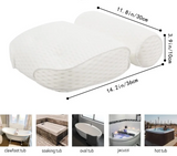 AquaRelief ergonomisches Luxus-Badekissen – 3-in-1 Nacken-, Kopf- & Rückenstütze | atmungsaktives Air-Mesh, Anti-Rutsch Saugnäpfe & schnelltrocknender Komfort