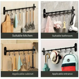 KitchenFlow Wandregal Organizer – Selbstklebende Halterung für Deckel & Küchenutensilien | Platzsparend | Multifunktional