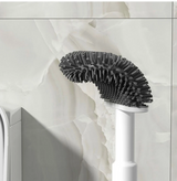 AeroFresh Premium WC Bürste mit Duftsystem Wandmontage Silikon TPR Bohrenfrei – Hygienische Toilettenbürste mit Aromafach | Flexible Reinigung & Geruchsneutralisation | Moderne Badezimmerlösung