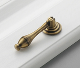 ARCOVIA Halbkreis Möbelgriff aus Messing – Antik Kupfer Schrankgriff | Vintage Design | Elegante Möbelveredelung