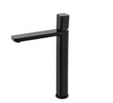 STEELORA Waschtischarmatur Gunmetal – Einhebelmischer aus Messing | Eckiges Design | Modernes Badezimmer-Statement