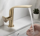 LumiVento Design Waschtischarmatur – Elegante Einhebelarmatur mit drehbarem Auslauf