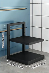FlexiRack Max Edelstahl-Topf- & Pfannen-Organizer mit Flex-System – Verstellbares Küchenregal für Töpfe, Pfannen & Deckel | Mehrstufiger Schrank-Organizer aus Karbonstahl | Platzsparende Premium Küchenaufbewahrung