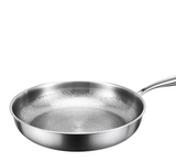 TitanForge Premium Titan-Bratpfanne mit Strukturhämmerung – Hochleistungs-Kochpfanne aus Reintitan | Chemiefreie Antihaftwirkung | Induktionsgeeignete Profi-Pfanne für gesundes Braten