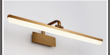 BronaLicht LED-Spiegelleuchte – Moderne, wasserfeste Wandleuchte in Bronze