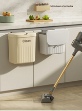 MultiClean Wandmülleimer für Küche und Bad – hygienischer Hängemülleimer mit Deckel | 8,5L / 12L platzsparend für Schrank, Unterspüle & Bioabfall