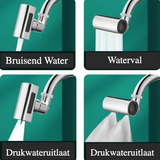 FlexiFlow 4-in-1 Multifunktions-Küchenarmatur – Schwenkbarer Wasserhahn
