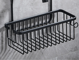 AeroFix Wand-Duschkorb aus Aluminium – Bohrenfreie Montage, abnehmbar & rostfrei