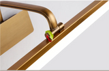 BronaLicht LED-Spiegelleuchte – Moderne, wasserfeste Wandleuchte in Bronze