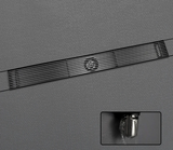 AquaLine Pro Premium Fliesen-Einleger Duschrinne Edelstahl 304 – Lineare Duschablaufgarnitur 600 mm | Geruchsdichte Design-Duschrinne mit Haarfang & Anti-Verstopfungssystem | Modernes Badablaufsystem in gebürstetem Gold & Grau