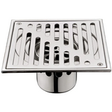 TileDrain Pro Premium Duschbodenablauf Fliesen-Einlegerost Edelstahl 304 – Quadratischer Bodenablauf mit Geruchssperre | Unsichtbares Design für moderne Badezimmer | Hochwertiger Sanitärablauf für Dusche & Nassräume