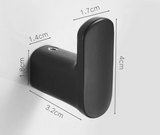 ChromeHold Premium Wandhaken Selbstklebend Messing Chrom – Bohrfreie Metallhaken für Bad, Küche, Flur & Schlafzimmer | Rostfreie Design-Wandhaken mit starker Klebefläche | Moderne Universal-Hakenlösung