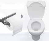 VINTARA Messing Toilettenpapierhalter – Wandhalter für WC-Rollen | Gebürstetes Design | Robust & Feuchtigkeitsbeständig