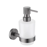 LuxBath Roségold Badset – Badezimmer Zubehör Edelstahl | Gebürstete Oberfläche | Wandmontiertes Hardware Set