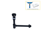 PureDrain Premium Ablaufventil Waschbecken-Abflussset – Geruchsdichter Siphon | Zuverlässiger Geruchsschutz im Bad | Massives korrosionsbeständiges Messing