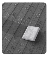 AquaFold Magnet Duschvorhang faltbar – Wasserdichter Spritzschutz für Walk-in-Duschen | Platzsparend | Magnetische Abdichtung