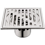 TileDrain Pro Premium Duschbodenablauf Fliesen-Einlegerost Edelstahl 304 – Quadratischer Bodenablauf mit Geruchssperre | Unsichtbares Design für moderne Badezimmer | Hochwertiger Sanitärablauf für Dusche & Nassräume