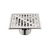 TileDrain Pro Premium Duschbodenablauf Fliesen-Einlegerost Edelstahl 304 – Quadratischer Bodenablauf mit Geruchssperre | Unsichtbares Design für moderne Badezimmer | Hochwertiger Sanitärablauf für Dusche & Nassräume