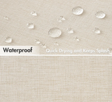 WAVELUX Duschvorhang mit Wellensaum – Wasserdichter Badvorhang aus Polyester | Schimmelhemmend | Elegantes Design