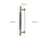 ClassicLine Möbelgriffe aus Messing – Europäische Bronze Schrankgriffe | Zeitloses Design | Langlebige Oberfläche