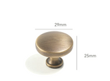 ClassicLine Möbelgriffe aus Messing – Europäische Bronze Schrankgriffe | Zeitloses Design | Langlebige Oberfläche
