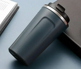 WärmeZeit Thermobecher – 380/510 ml Vakuumbecher aus 304-Edelstahl | 6–12 Stunden Temperaturerhalt | Auslaufsicherer Kaffeebecher mit Deckel