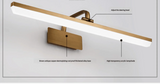 BronaLicht LED-Spiegelleuchte – Moderne, wasserfeste Wandleuchte in Bronze