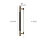 ClassicLine Möbelgriffe aus Messing – Europäische Bronze Schrankgriffe | Zeitloses Design | Langlebige Oberfläche