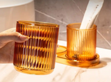 VIVACUP Color Becher – Anti-Fall Badezimmerbecher | Zahnbürsten- & Trinkbecher | Leicht & Modern