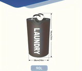 AquaShield XL wasserdichter Wäschekorb faltbar – extra großer Aufbewahrungskorb | robust, wasserabweisend & tragbar | modernes Design für Bad und Haushalt