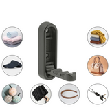 FlexHook Pro Klapphaken Set – 4er Wandhaken aus Zinklegierung | Platzsparend | Hohe Tragkraft bis 11 kg