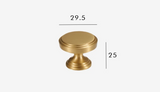 ÉliteBrass Möbelgriff T-Stange aus Massivmessing – Französischer Stil Schrankgriff | Ergonomisches Design | Langlebige Premium Qualität