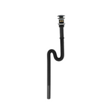 FlexiFlow Premium Universal Ablaufventil Waschbecken Pop-Up System – Teleskopischer Geruchsverschluss für Küche & Bad | Flexibles höhenverstellbares Messing-Abflussset | Anti-Geruch Technologie