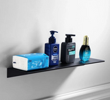 HydroShelf Aluminium Duschregal zur Wandmontage – Rostfreier Bad-Organizer für Shampoo & Pflegeprodukte | Platzsparend | Modernes Design