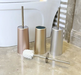 Aurelia GlanzLine WC-Garnitur – Toilettenbürste in Goldoptik | Hygienische Reinigung | Stilvolles Badaccessoire