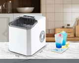 IceMaster Kompakt Eiswürfelmaschine – Tragbarer Eisbereiter Elektrisch | Schnelle Eiswürfel Produktion | Modernes Küchengerät
