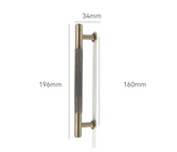 ClassicLine Möbelgriffe aus Messing – Europäische Bronze Schrankgriffe | Zeitloses Design | Langlebige Oberfläche