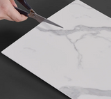 MarbleLux 3D-Wandsticker in Marmoroptik – Selbstklebende Fliesenfolie