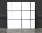 MarbleLux 3D-Wandsticker in Marmoroptik – Selbstklebende Fliesenfolie