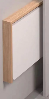 SpaceDesk Klappbarer Wandtisch ultradünn – Platzsparender Arbeitstisch zur Wandmontage | Multifunktional | Modernes Design