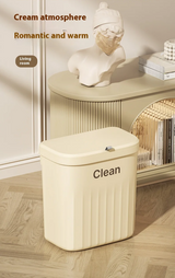 MultiClean Wandmülleimer für Küche und Bad – hygienischer Hängemülleimer mit Deckel | 8,5L / 12L platzsparend für Schrank, Unterspüle & Bioabfall