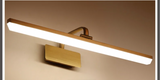 BronaLicht LED-Spiegelleuchte – Moderne, wasserfeste Wandleuchte in Bronze