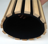 ACOUSTOAK Akustik Wandpaneel Eichenoptik – Schallabsorber Platte 21 mm | Flexible Montage | Verbesserte Raumakustik